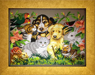 Ignition Drawing expert embroidery digitizer wins Stitches Magazine award with complex fur and feather embroidery design